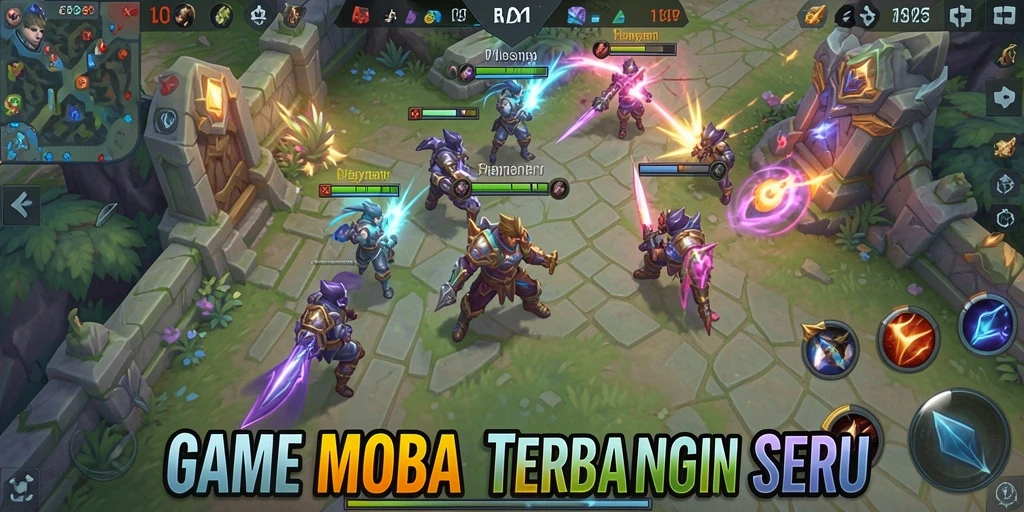 Tangkapan layar gameplay <strong>BOS01</strong> dengan aksi seru di arena pertempuran.
