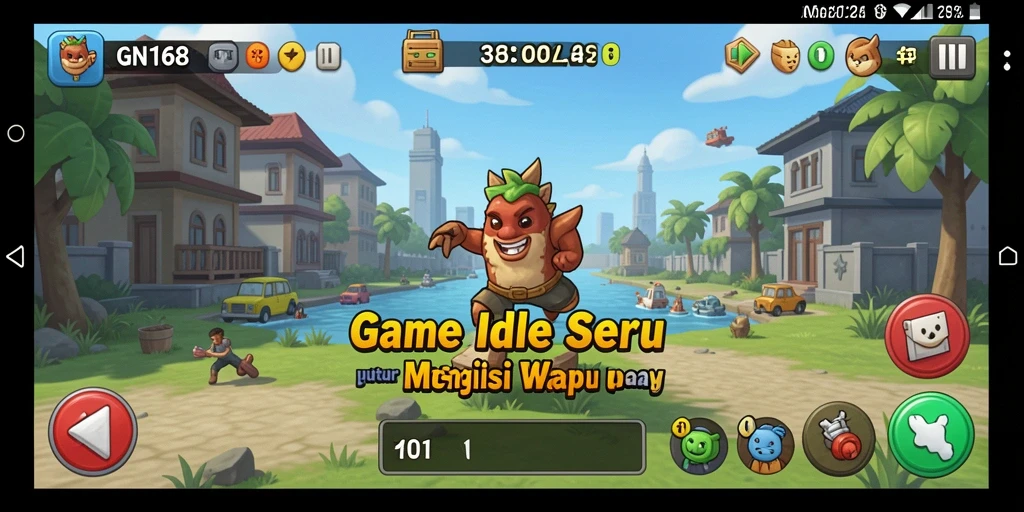 Pengalaman gameplay Idle yang menenangkan dan mengasyikkan dari GN168.
