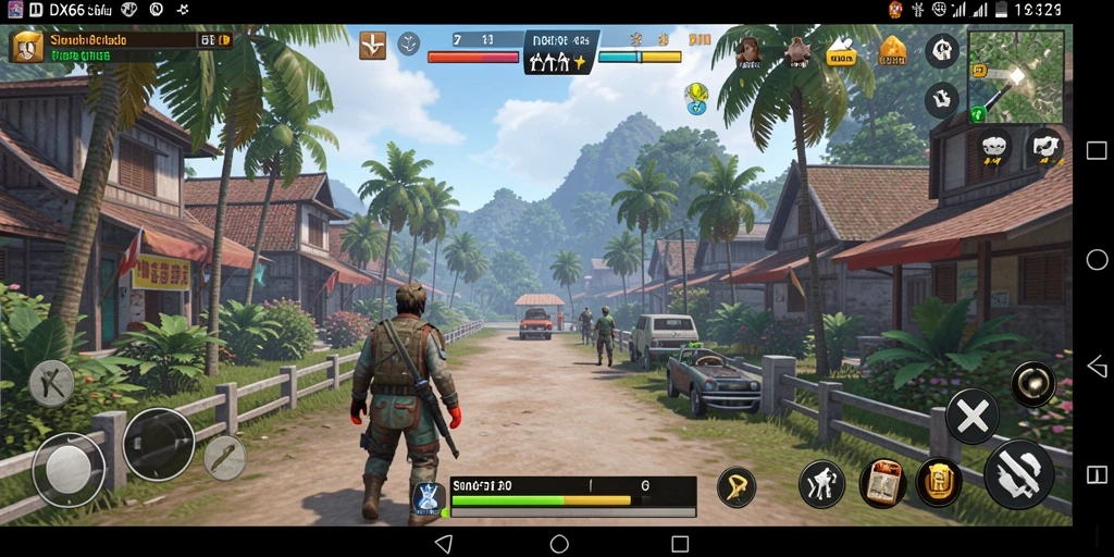 Tangkapan layar utama IDX66 menampilkan gameplay simulasi yang menarik.