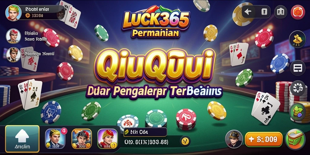 Tampilan gameplay QiuQiu yang seru dan interaktif.