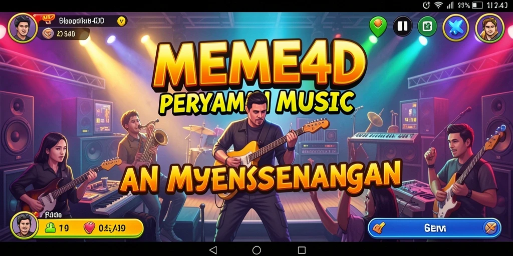 Gameplay seru dengan berbagai pilihan lagu dan tantangan.