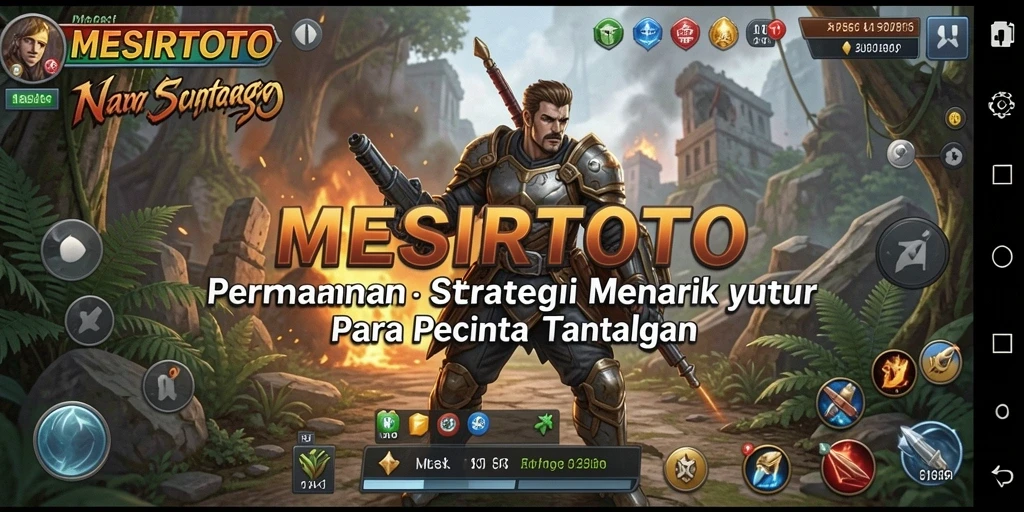 Tampilan gameplay MESIRTOTO yang penuh strategi dan tantangan.