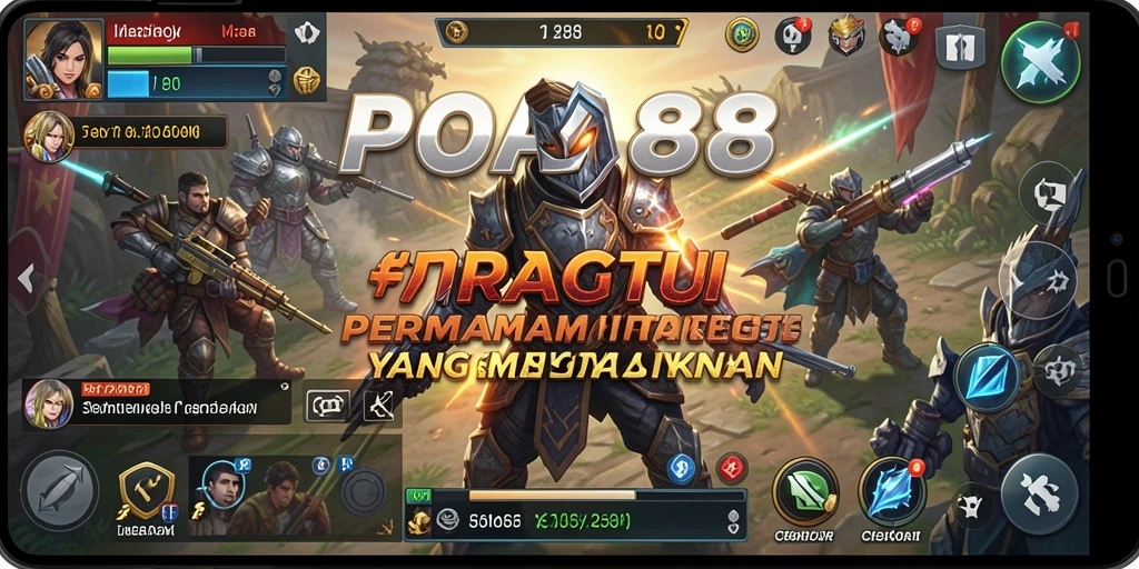 Tampilan menarik dari gameplay POA88 yang penuh strategi.