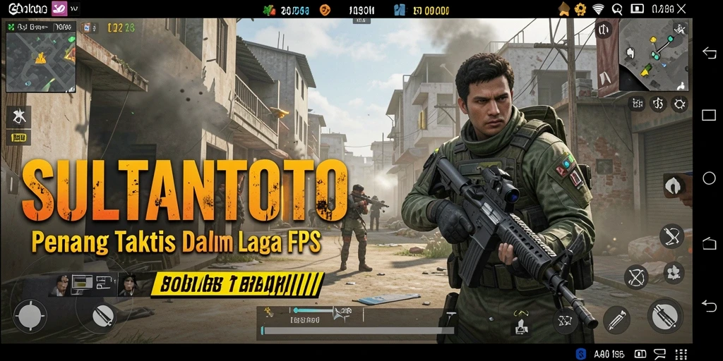 Gameplay SULTANTOTO yang intens dan mendebarkan dalam pertempuran FPS.
