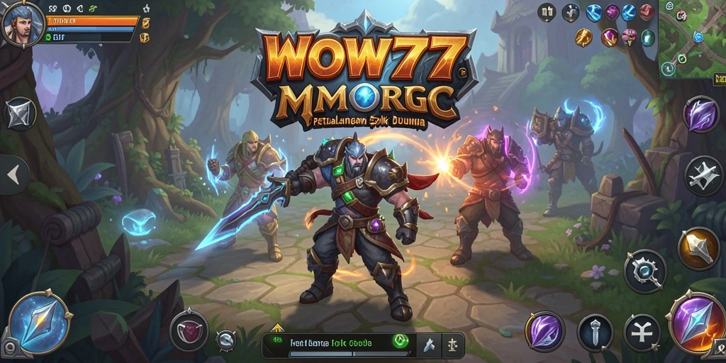 Tampilan gameplay WOW77 yang menarik dan mendalam.